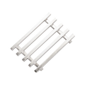 This rectangular bar soap holder is great for keeping soap or sponges within arm's reach at any sink.