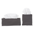 Using a beautiful 100% linen, The Linen Tissue Box Cover provides a neutral palette to any tissue box, which improves on stylistic decisions for any countertop or nightstand.