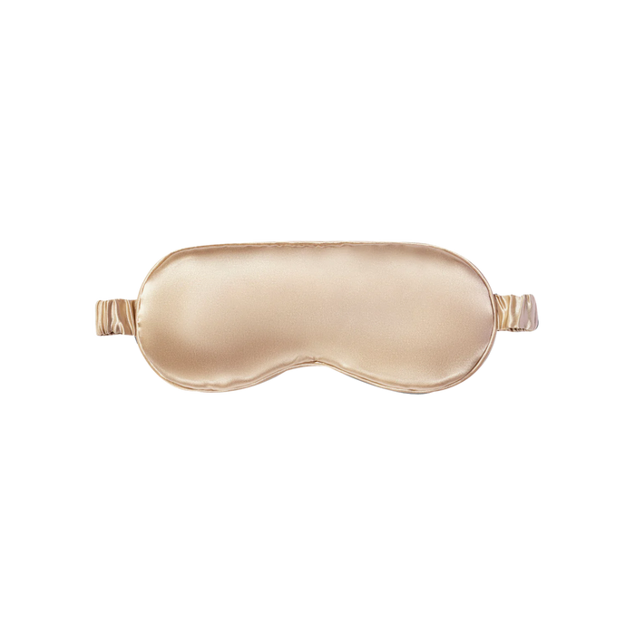 The Silk Sleep Mask is made with the highest grade (6A) long fiber mulberry silk, with a thickness of 22 momme and non-toxic dyes.