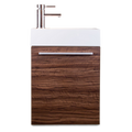 VANITY: The versatile design of the Studio vanity brings a modern sensibility to the bath.