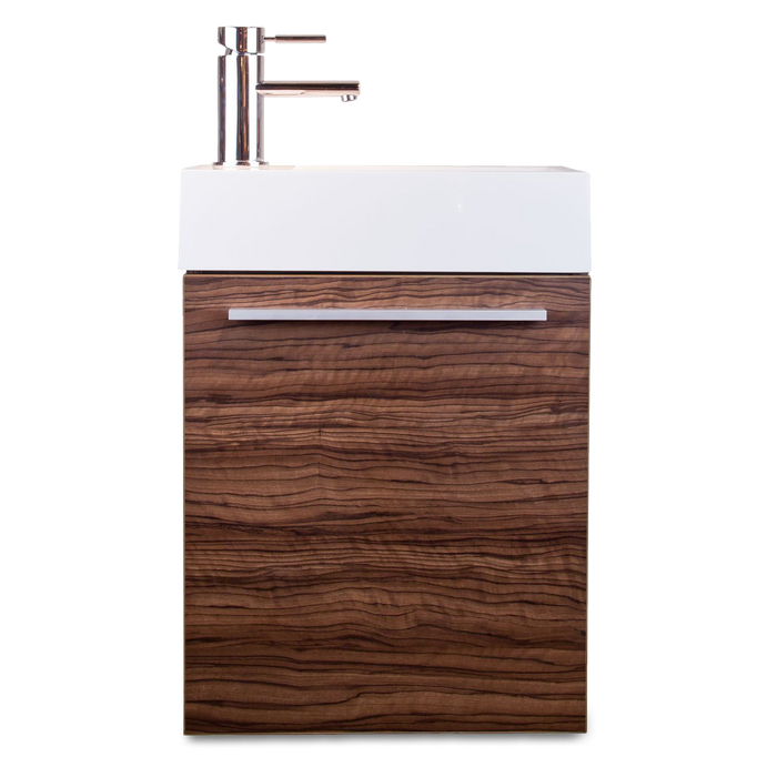 VANITY: The versatile design of the Studio vanity brings a modern sensibility to the bath.